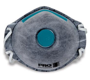 P2 Disposable Dust Mask with Valve & Carbon Filter (3pk)